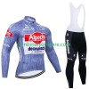 Maillot Cyclisme Hiver + Collant à Bretelles Alpecin Deceuninck 2024